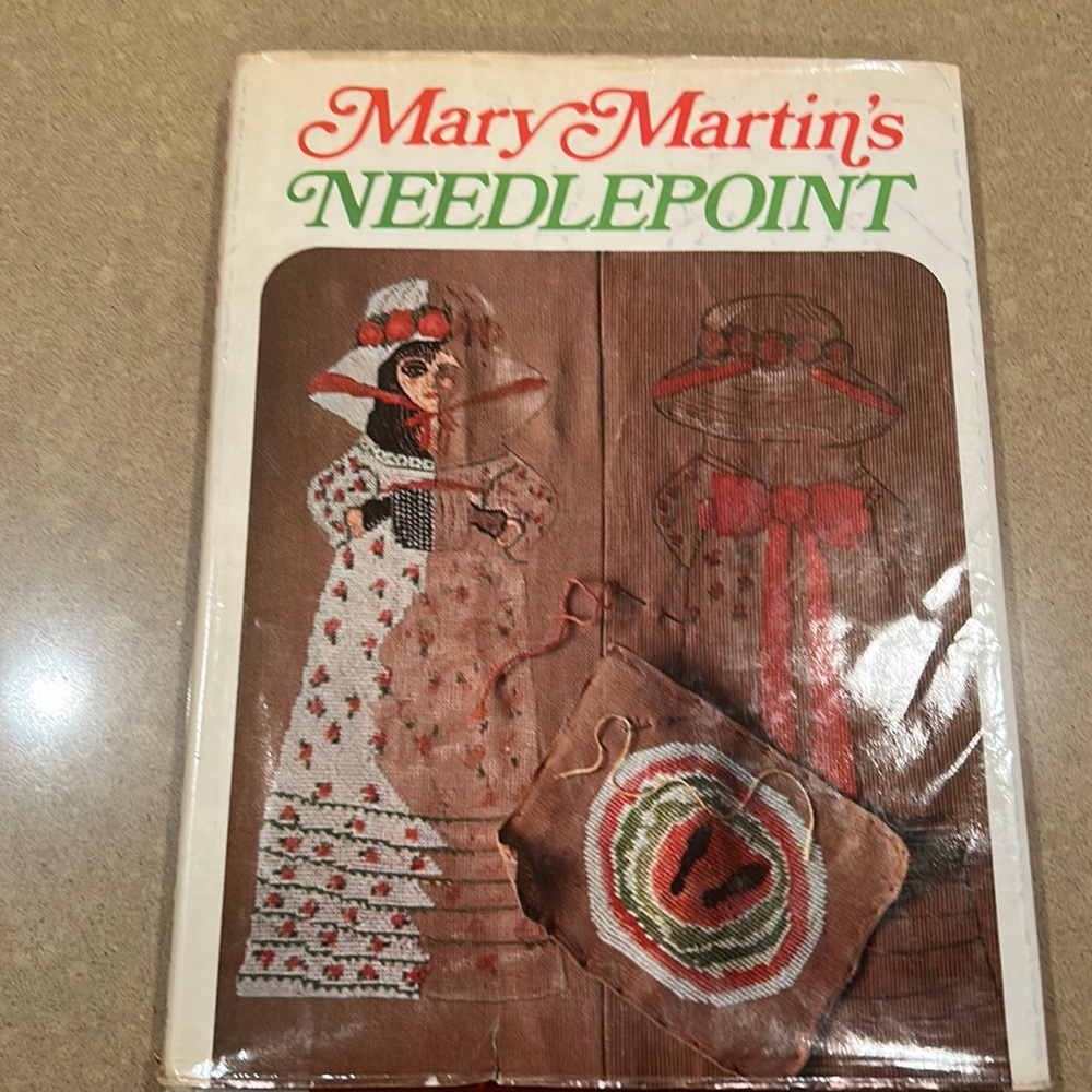 Mary Martin’s Needlepoint Book Vintage